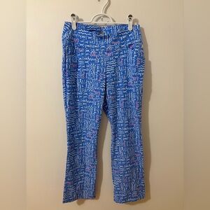 Lilly Pulitzer 6 CORSO KICK FLARE PANT UPF 50+